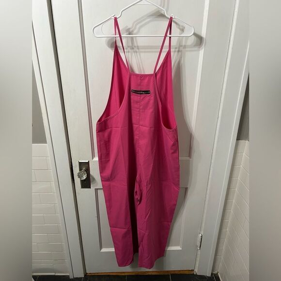 Vibrant Pink Jumpsuit - Picture 4 of 5